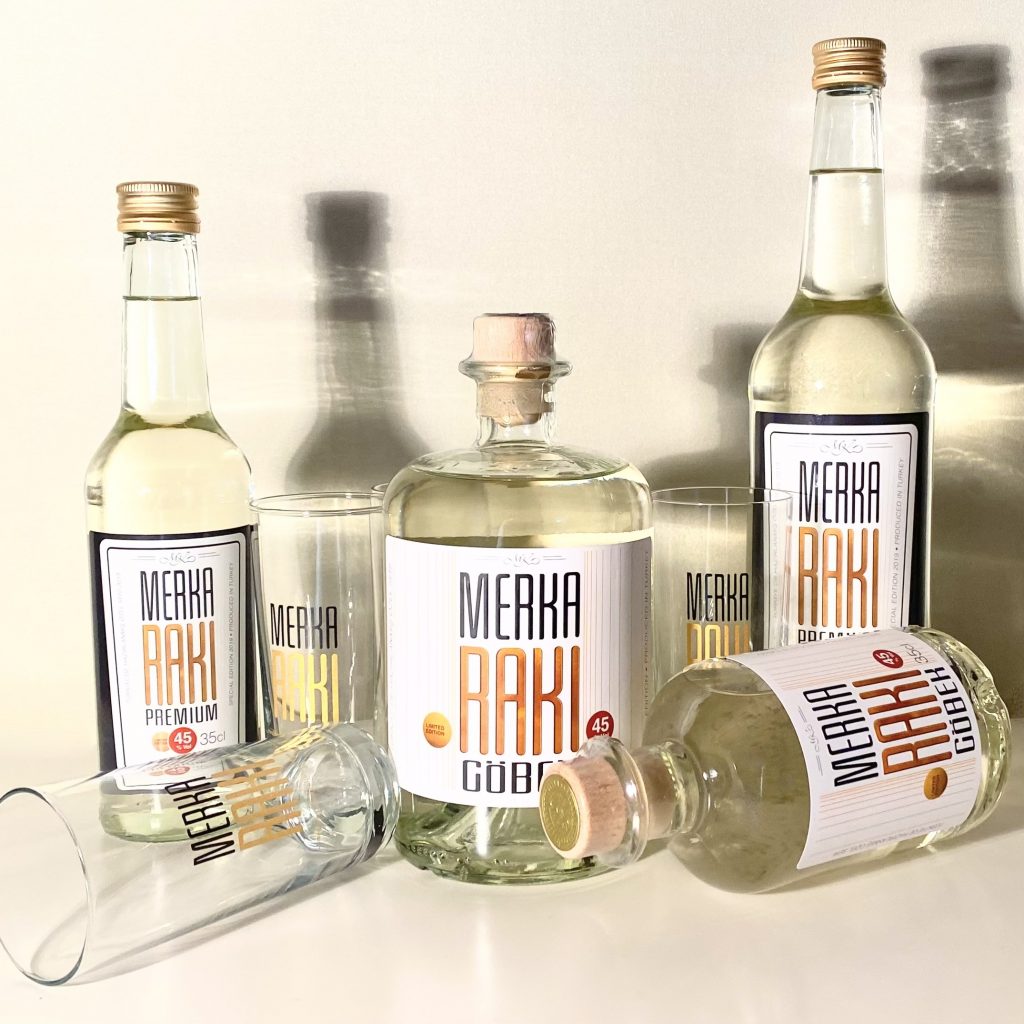 Milk Tea Raki MERKA RAKI Göbek Limited Edition (70 cl) - MERKA RAKI